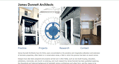 Desktop Screenshot of jamesdunnettarchitects.com